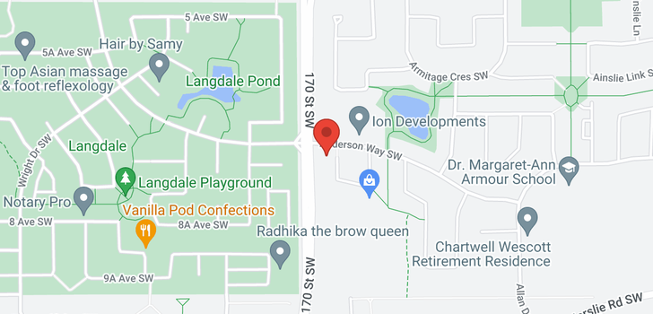 map of 2859 ANDERSON PL SW
